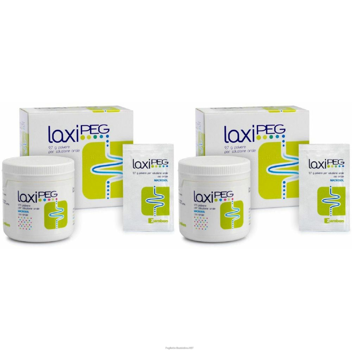 Cerca Offerte di laxipeg 9,7 g polvere per soluzione orale set da 2 2x20 pz bustina e acquista online
