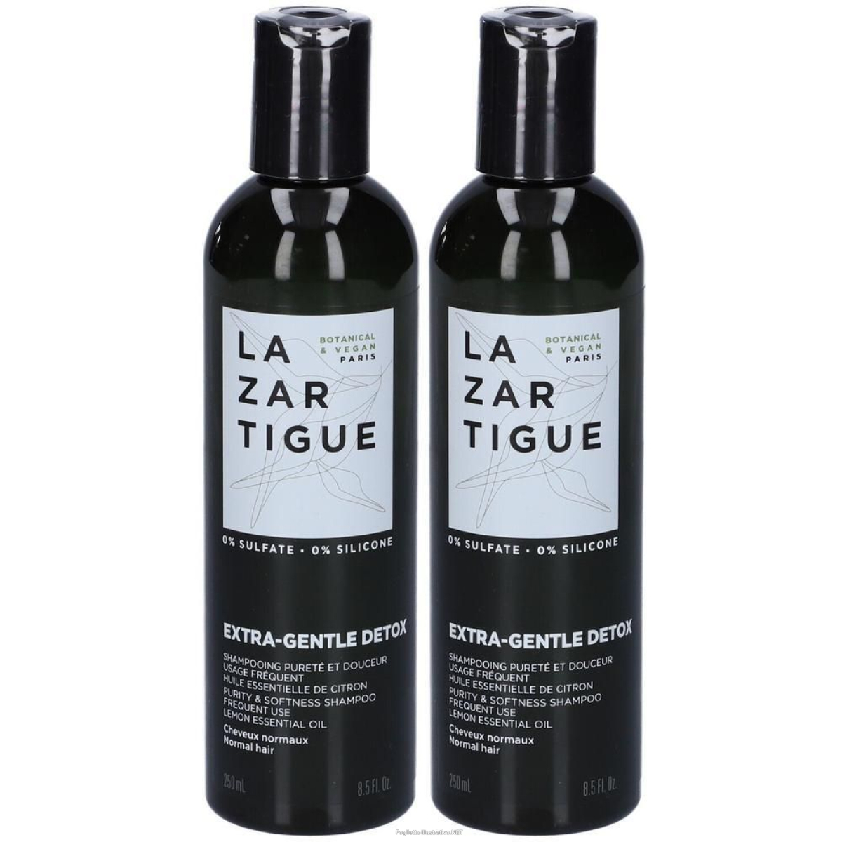 Cerca Offerte di lazartigue extra-gentle detox shampoo 2x250 ml e acquista online