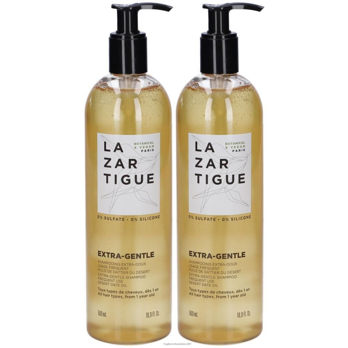 Cerca Offerte di lazartigue extra-gentle shampooing extra-doux 2x500 ml e acquista online