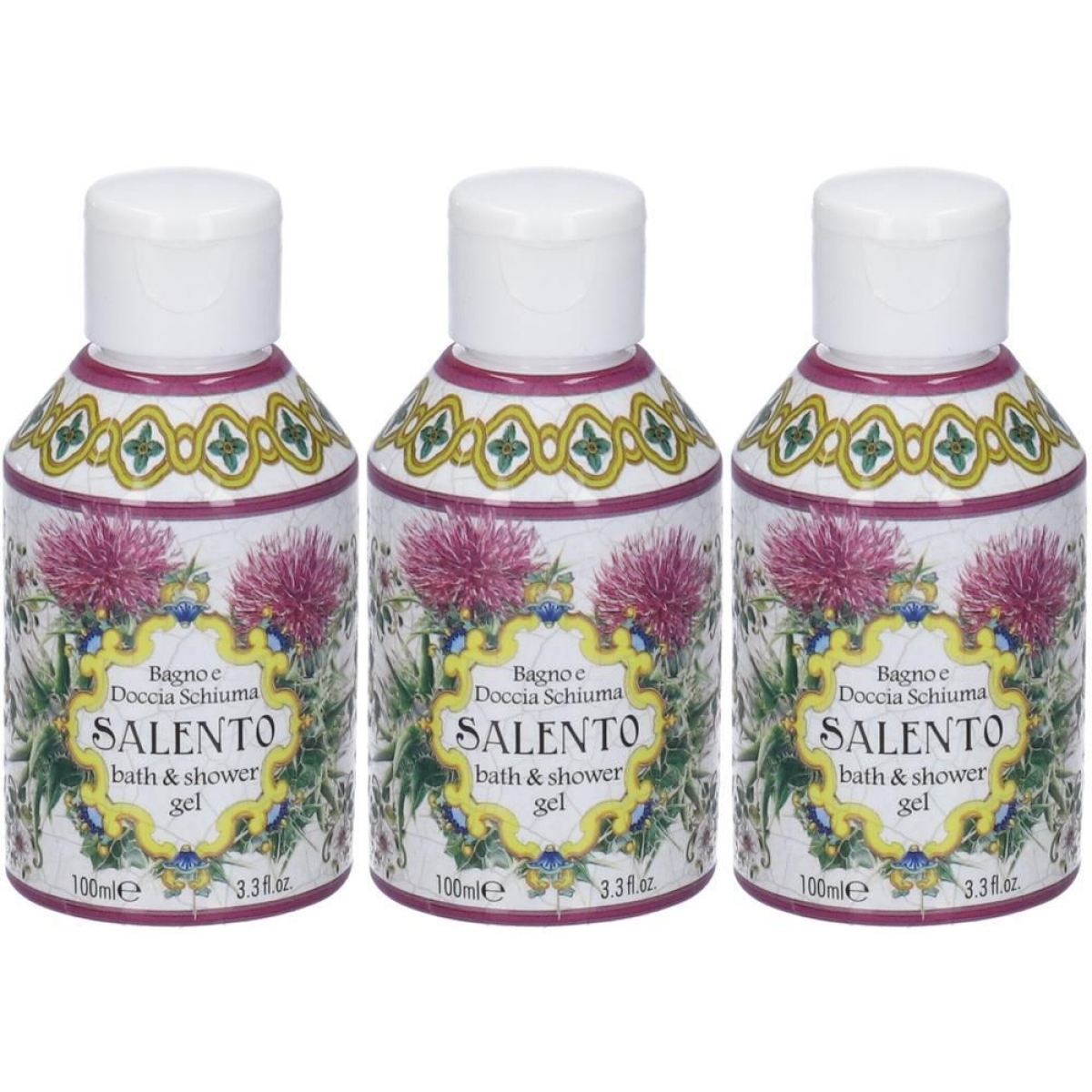 Cerca Offerte di Le maioliche bagno docciaschiuma limone dolce e gelsomino linea salent e acquista online