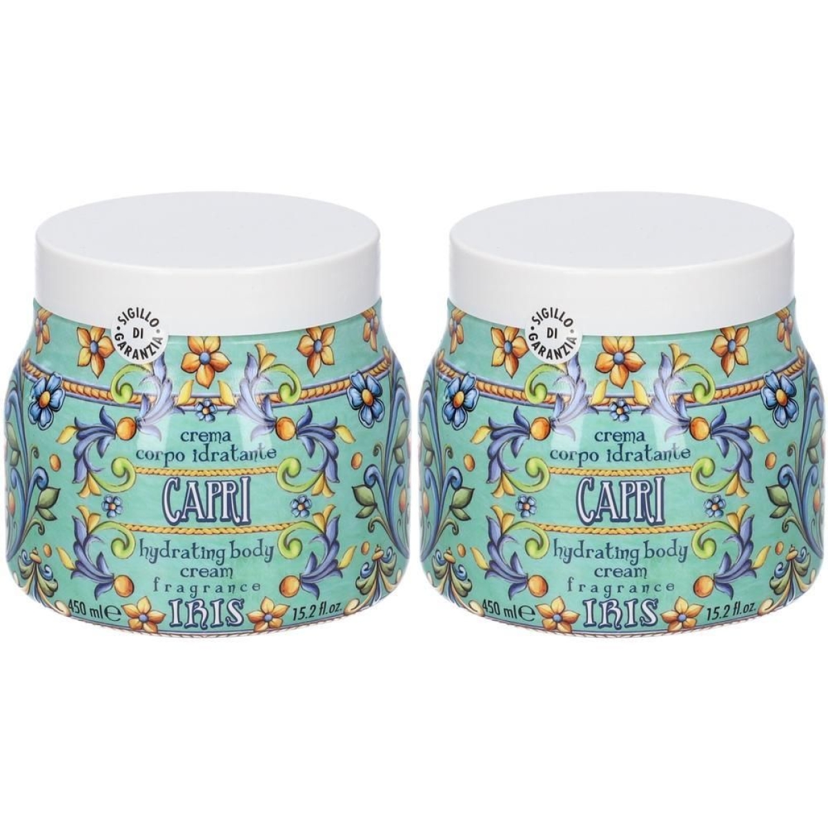 Cerca Offerte di Le maioliche crema corpo idratante iris e ylang linea capri 2x45 e acquista online