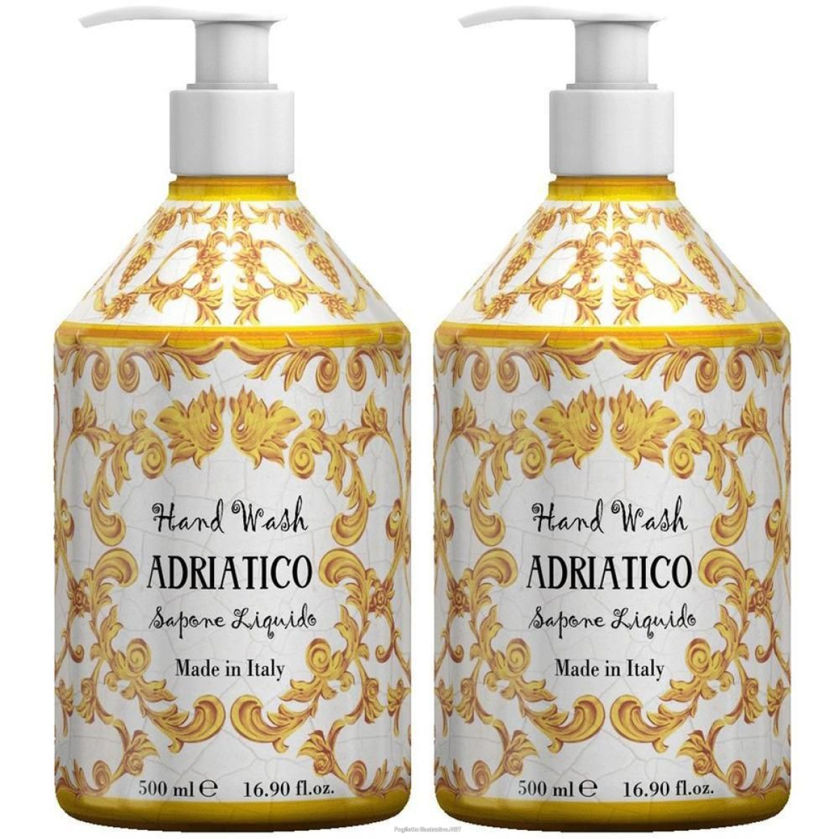 Cerca Offerte di le maioliche sapone liquido ambra e gelsomino linea adriatico 2x500 ml e acquista online