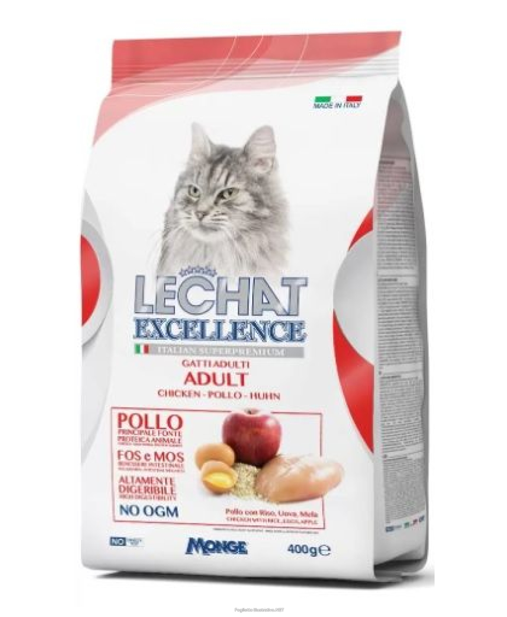 Cerca Offerte di lechat gatto excellence adult pollo 400gr e acquista online