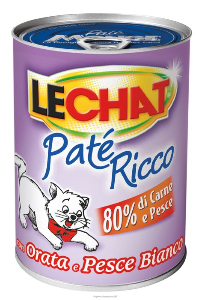 Cerca Offerte di lechat gatto pate' orata pesce bianco 400gr (lattina) e acquista online