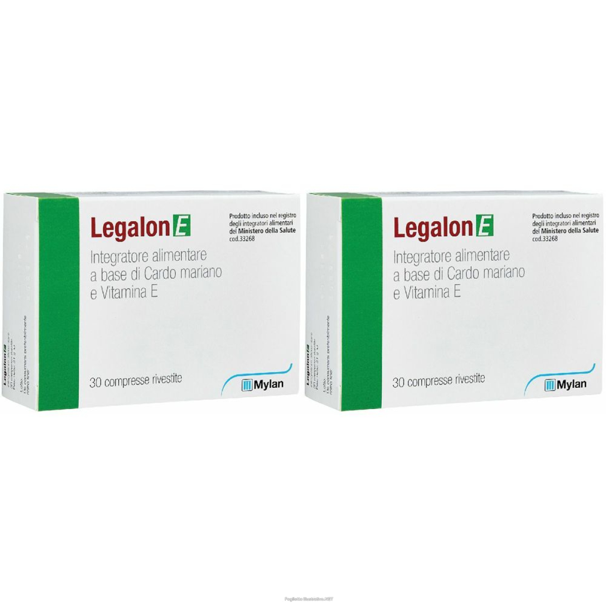 Cerca Offerte di legalon e set da 2 2x30 pz compresse rivestite con film e acquista online