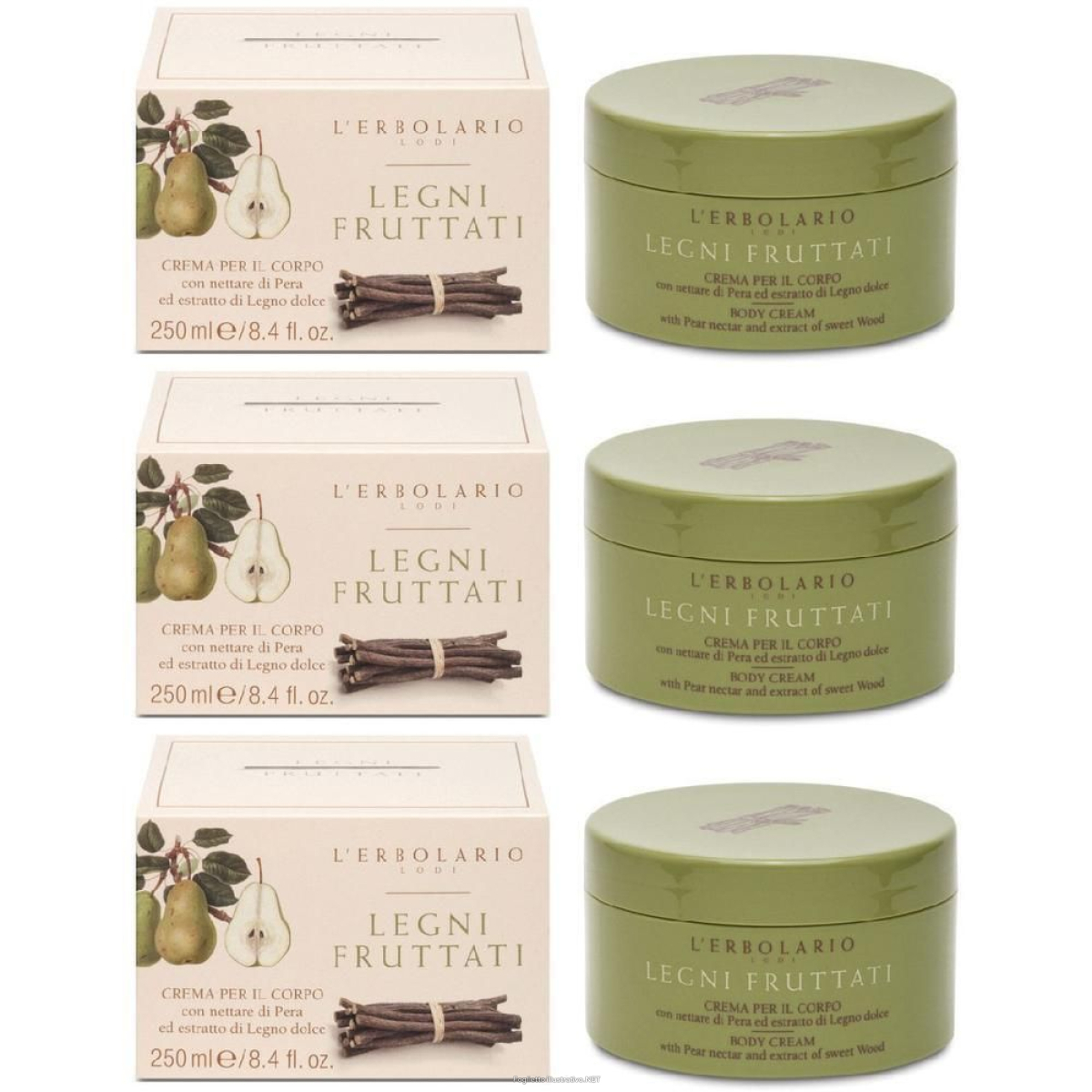 Cerca Offerte di legni fruttati crema corpo 250 ml 3x250 ml e acquista online