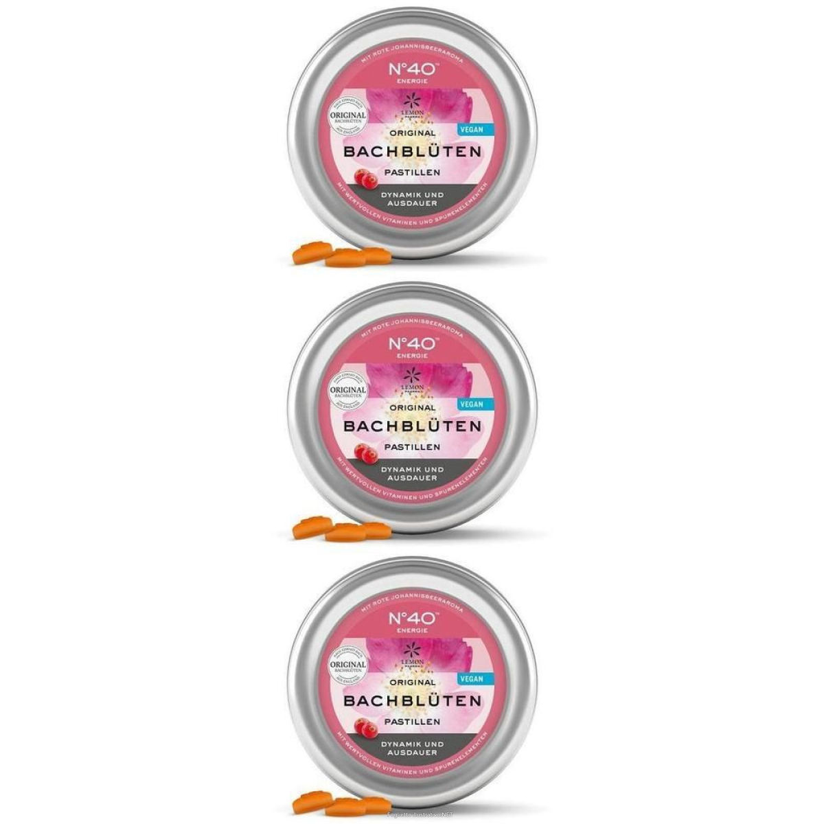 Cerca Offerte di lemon pharma fiori di bach pastiglie energia gusto ribes rosso 3x50 g e acquista online