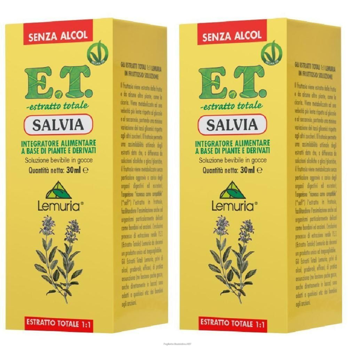 Cerca Offerte di lemuria salvia et 2x30 ml gocce orali e acquista online
