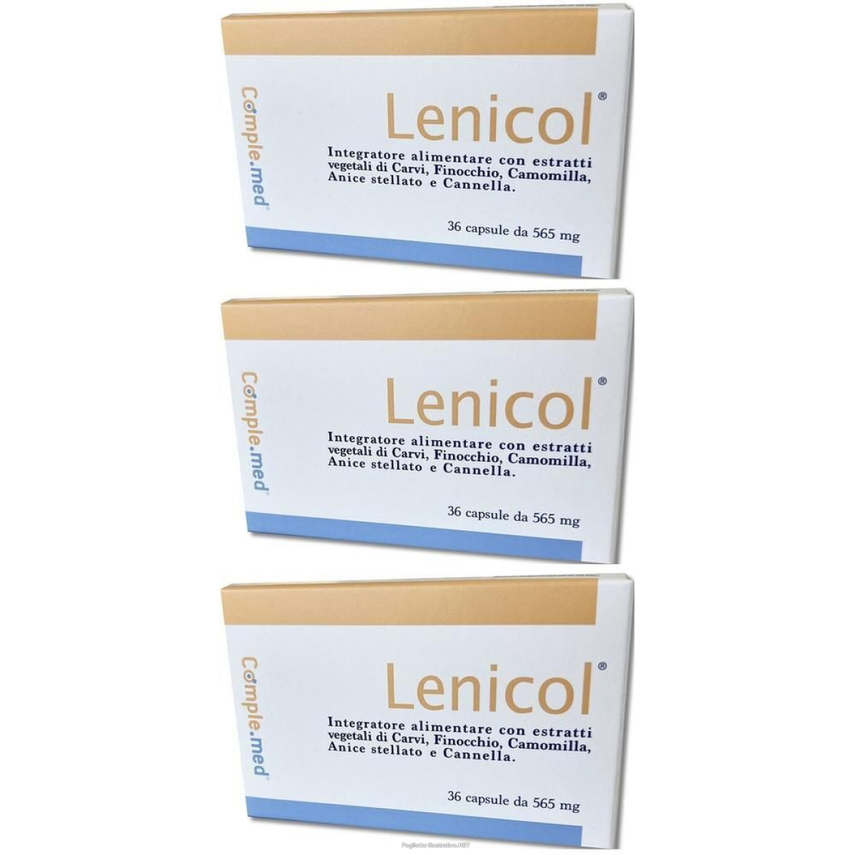 Cerca Offerte di lenicol 3x20,34 g capsule e acquista online