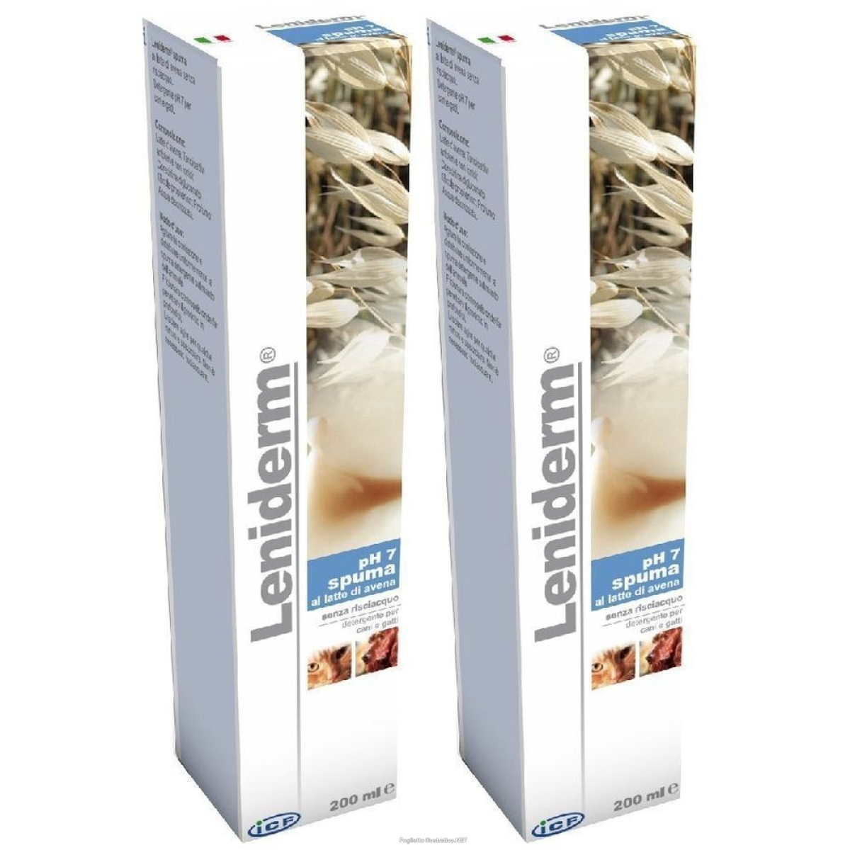 Cerca Offerte di leniderm spuma set da 2 2x200 ml soluzione e acquista online