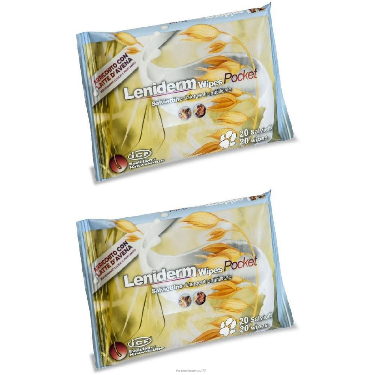 Cerca Offerte di leniderm wipes pocket salviettine 2x20 pz salviette e acquista online