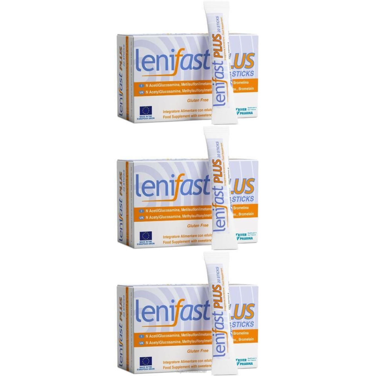 Cerca Offerte di lenifast plus 20 sticks da 4,5 g 3x90 g e acquista online