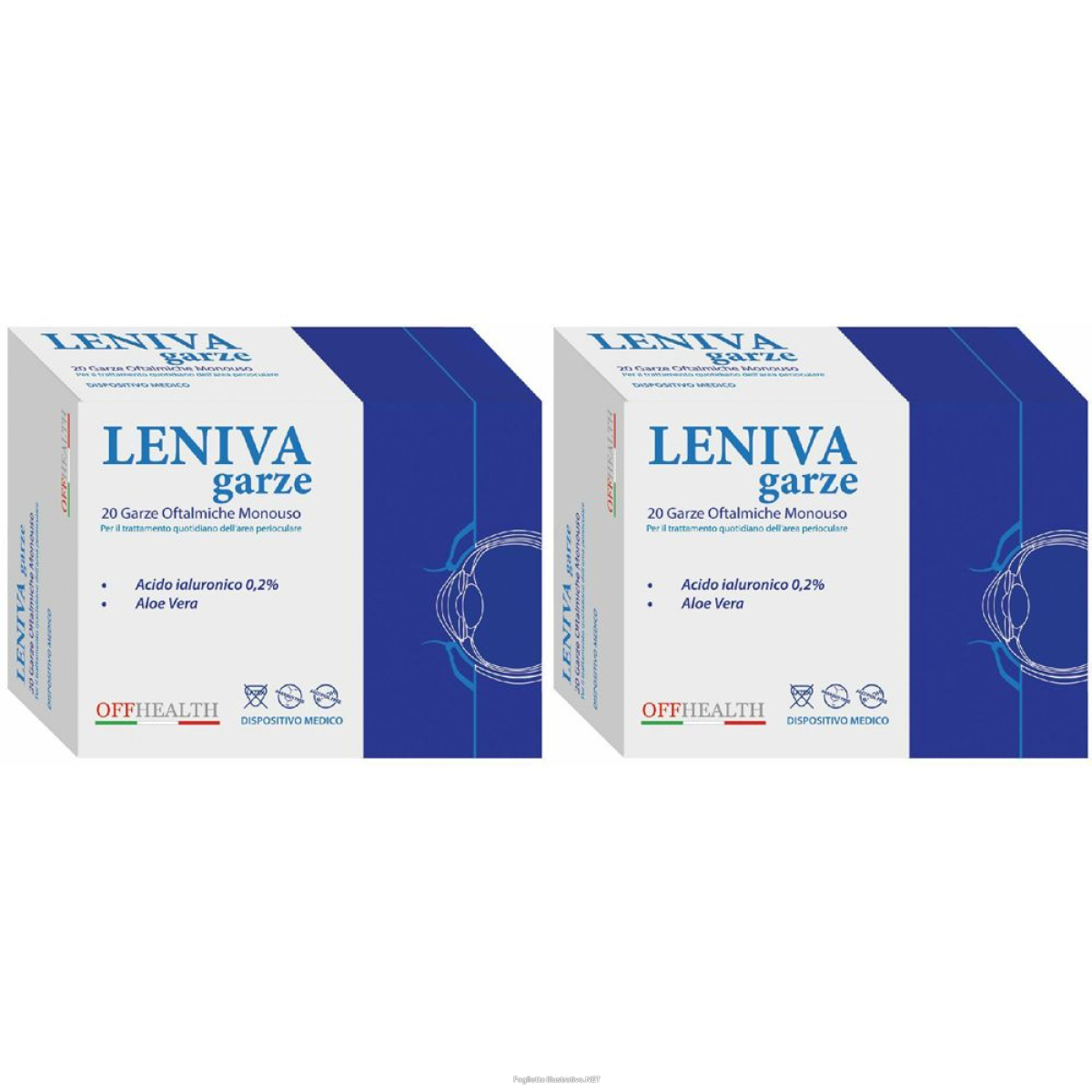 Cerca Offerte di leniva garze set da 2 2x20 pz compresse e acquista online