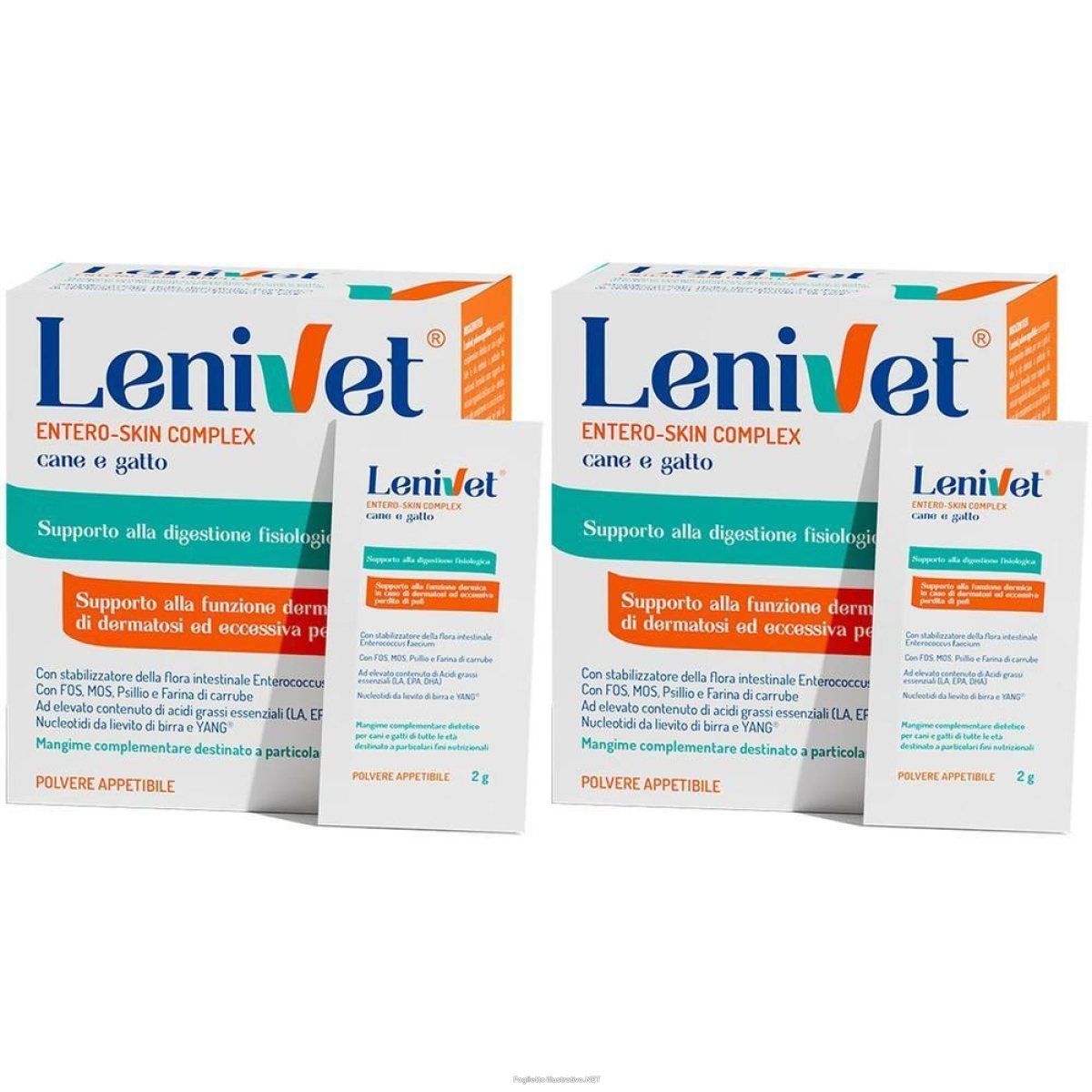 Cerca Offerte di lenivet entero skin complex 20 buste 2x40 g polvere per soluzione oral e acquista online