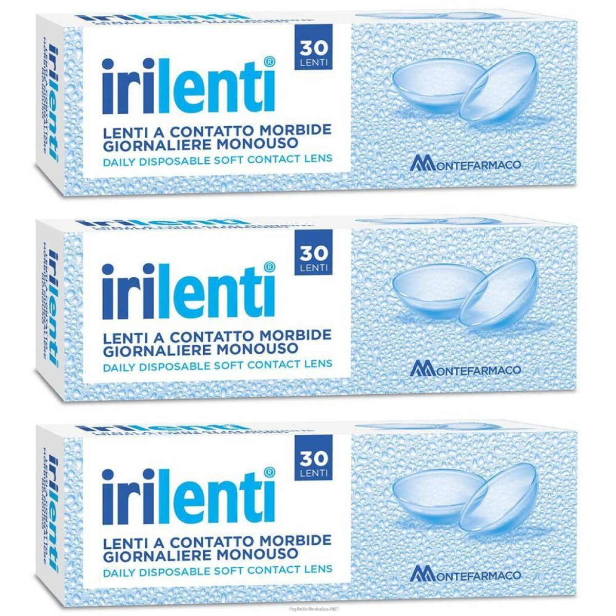 Cerca Offerte di lenti a contatto giornaliere irilenti daily -3,00 3x30 st e acquista online