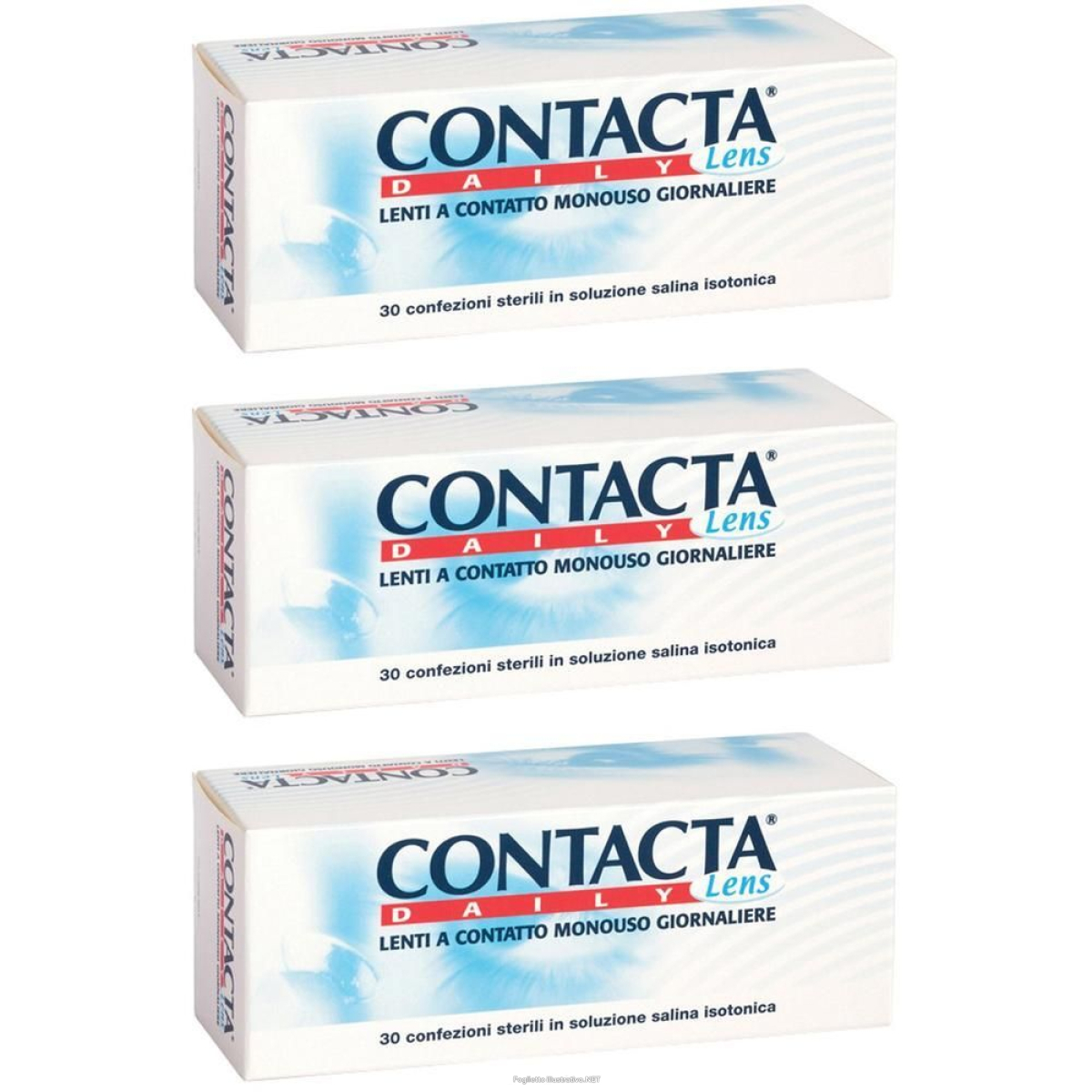 Cerca Offerte di lenti a contatto monouso giornaliera contacta daily lens 30 -3,25 p e acquista online