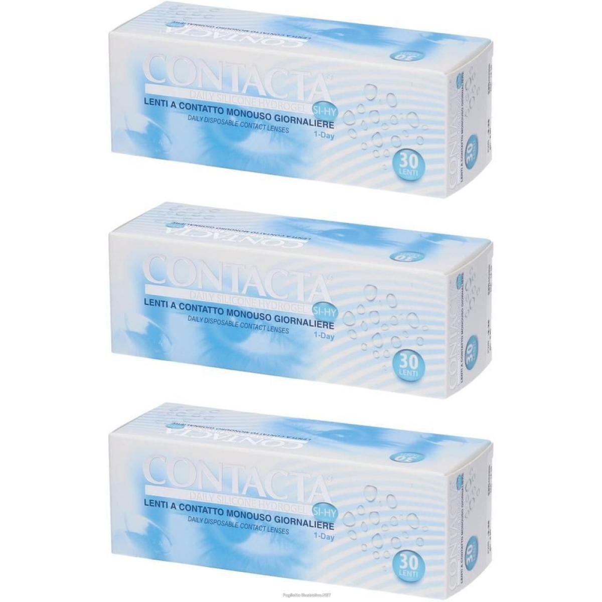 Cerca Offerte di lenti a contatto monouso giornaliera contacta daily lens silicone hydr e acquista online