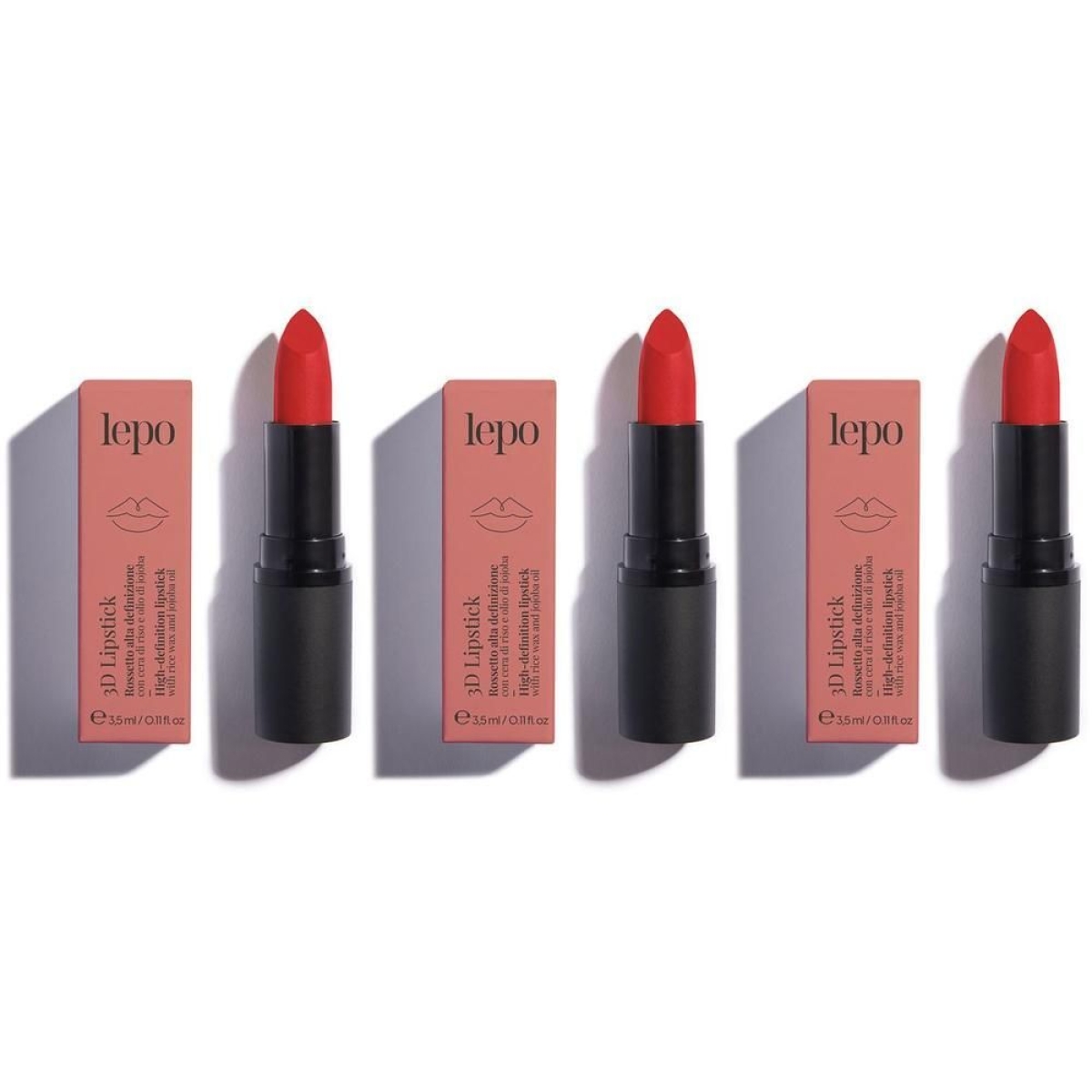 Cerca Offerte di Lepo 3d lipstick rossetto alta definizione tonalità 111 rubino 3x1 st e acquista online