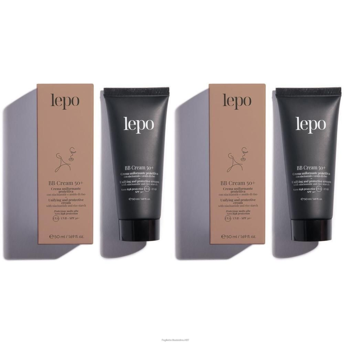 Cerca Offerte di lepo bb cream 50+ - crema uniformante protettiva spf 50 ml e acquista online