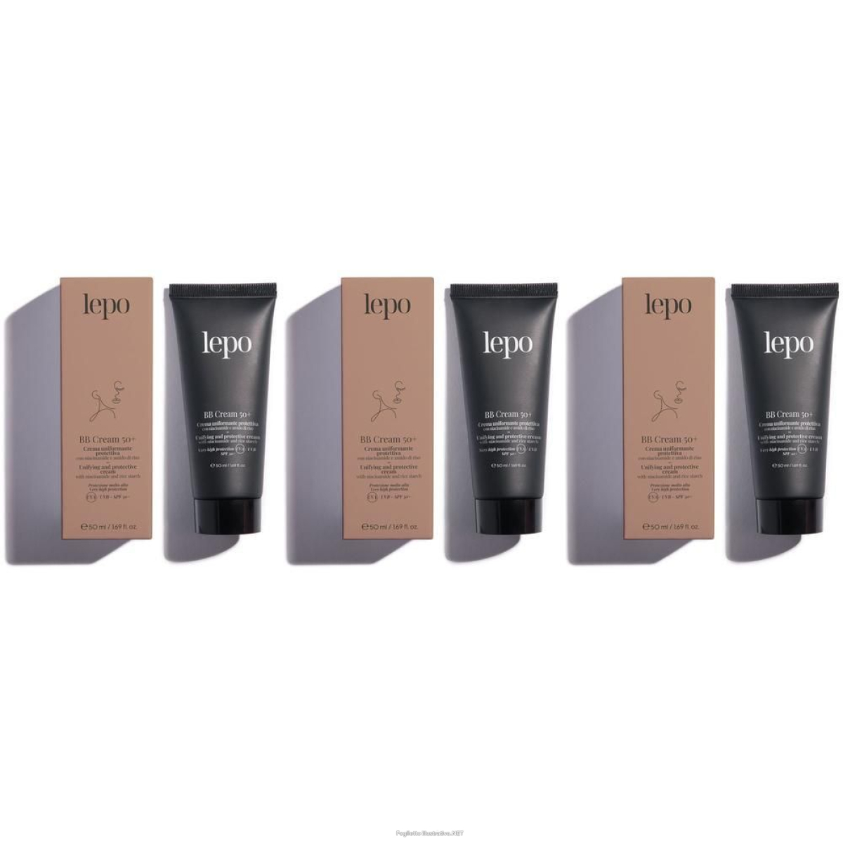 Cerca Offerte di lepo bb cream 50+ - crema uniformante protettiva spf 50 ml e acquista online