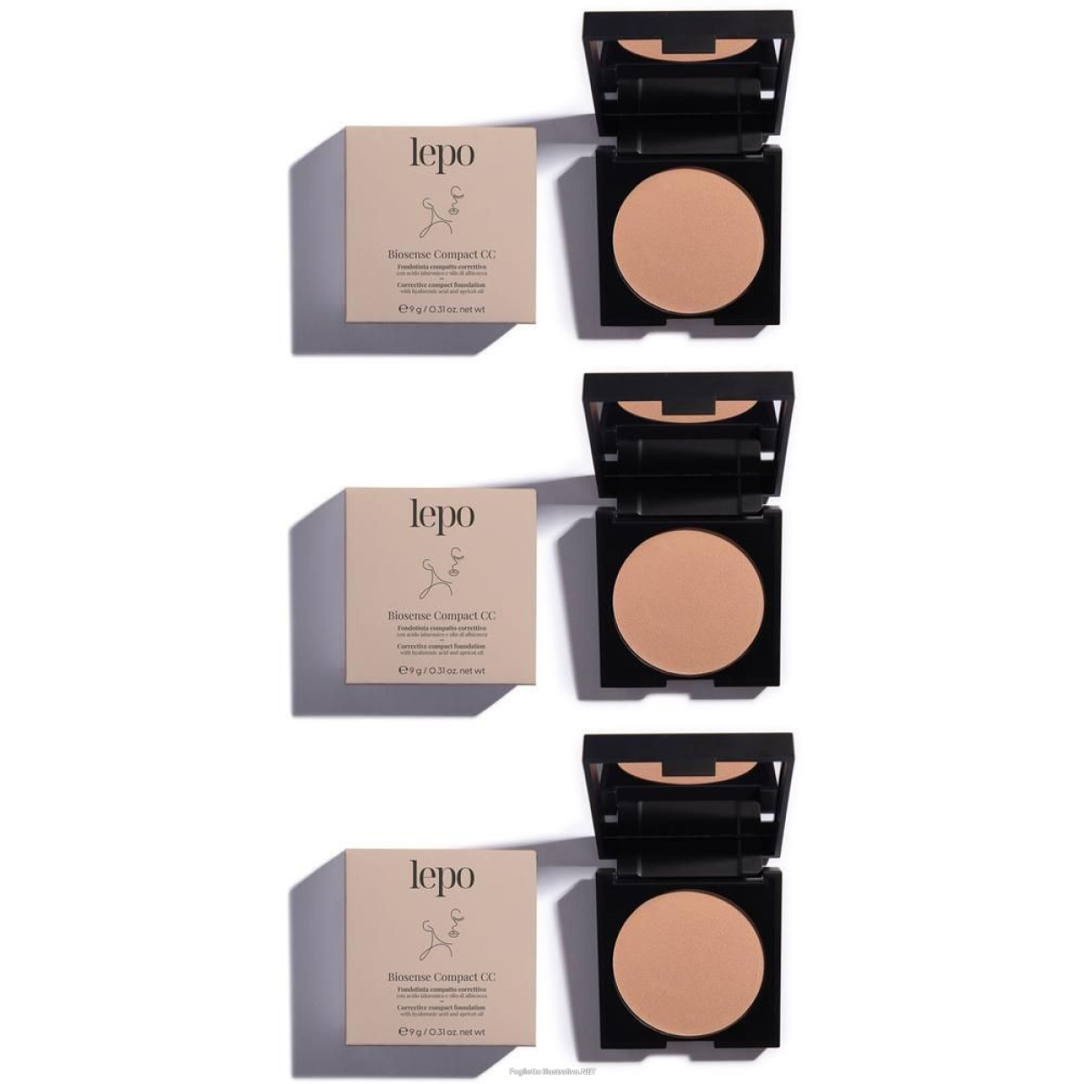 Cerca Offerte di lepo biosense compact cc fondotinta compatto correttivo nuance 01 sabb e acquista online