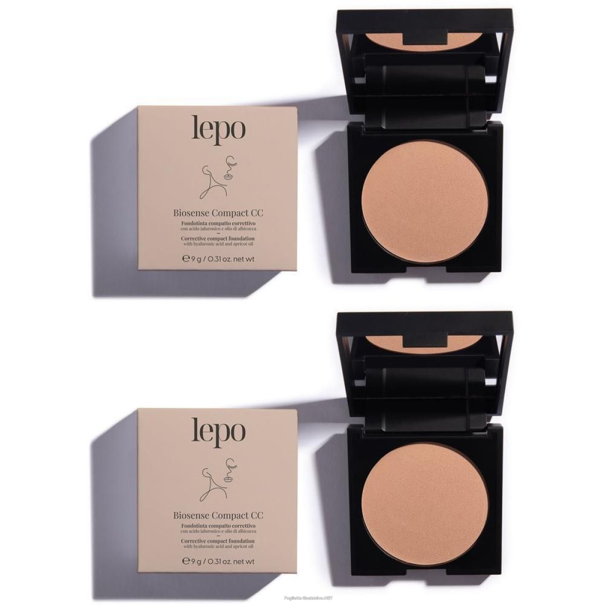 Cerca Offerte di lepo biosense compact cc fondotinta compatto correttivo nuance 01 sabb e acquista online