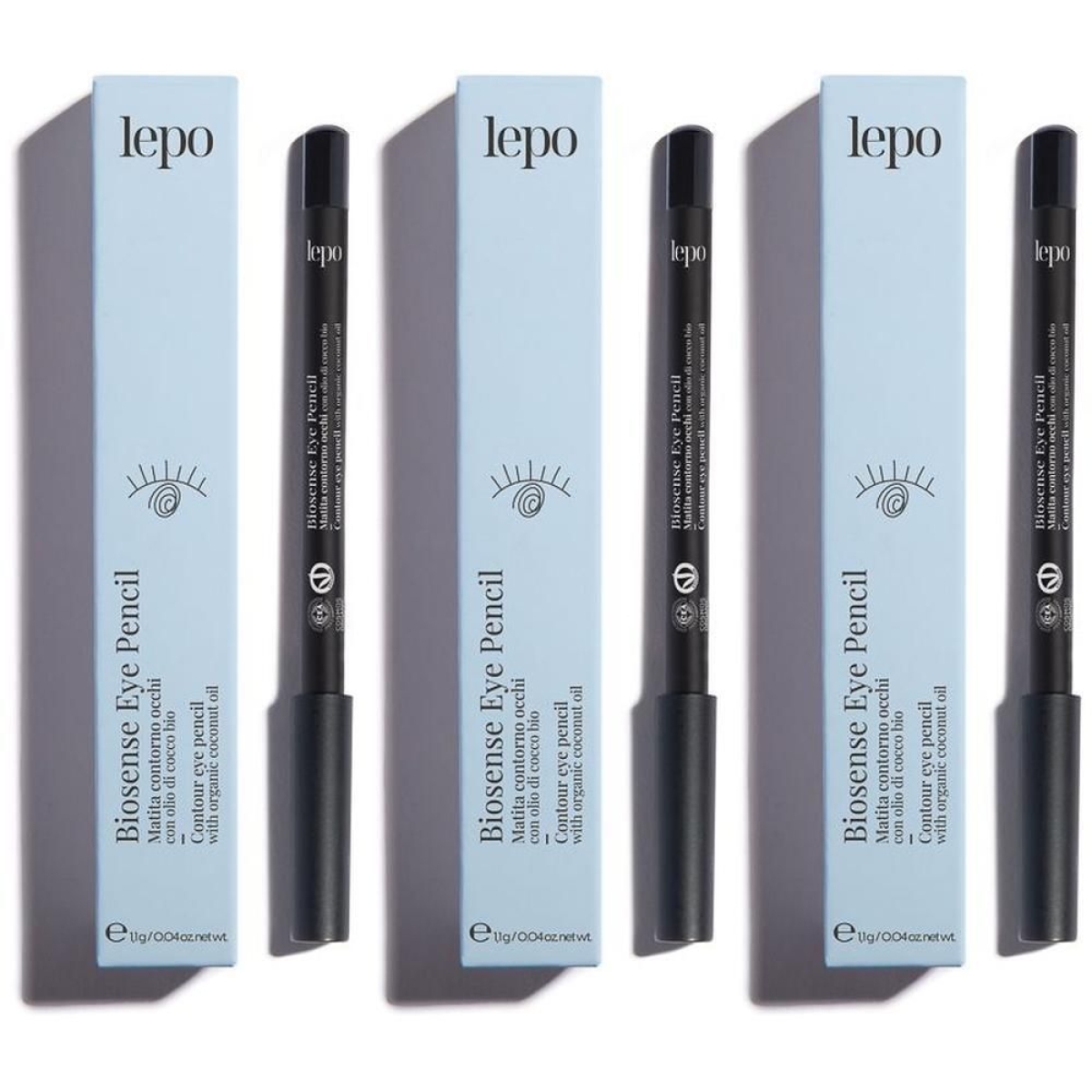 Cerca Offerte di Lepo biosense eye pencil matita contorno occhi nuance 01 nero 3x1 st e acquista online