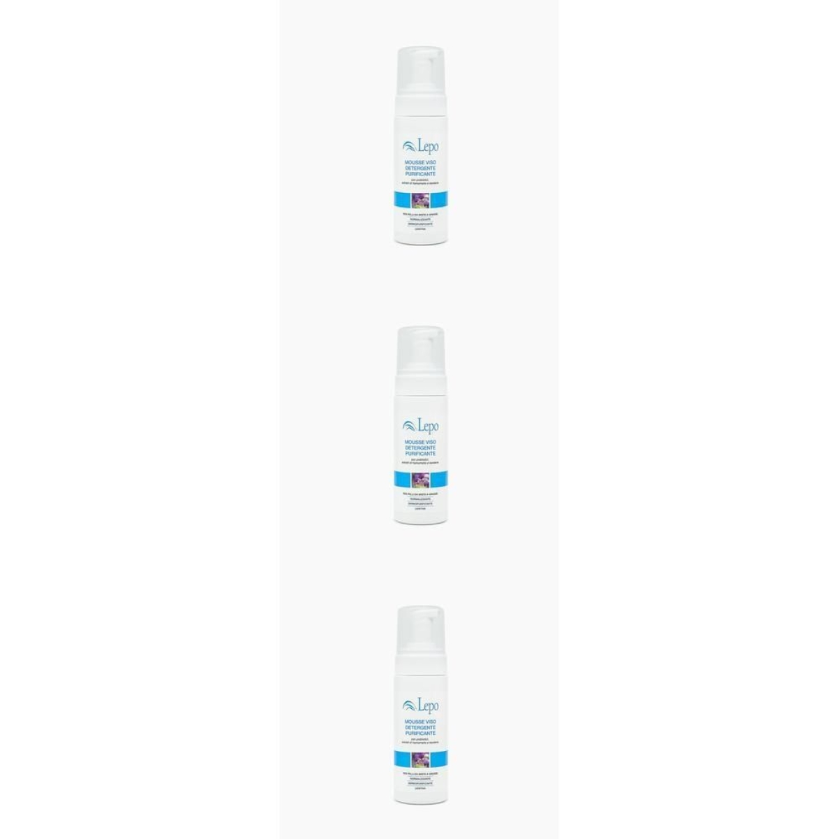 Cerca Offerte di Lepo mousse viso detergente purificante 3x150 ml e acquista online