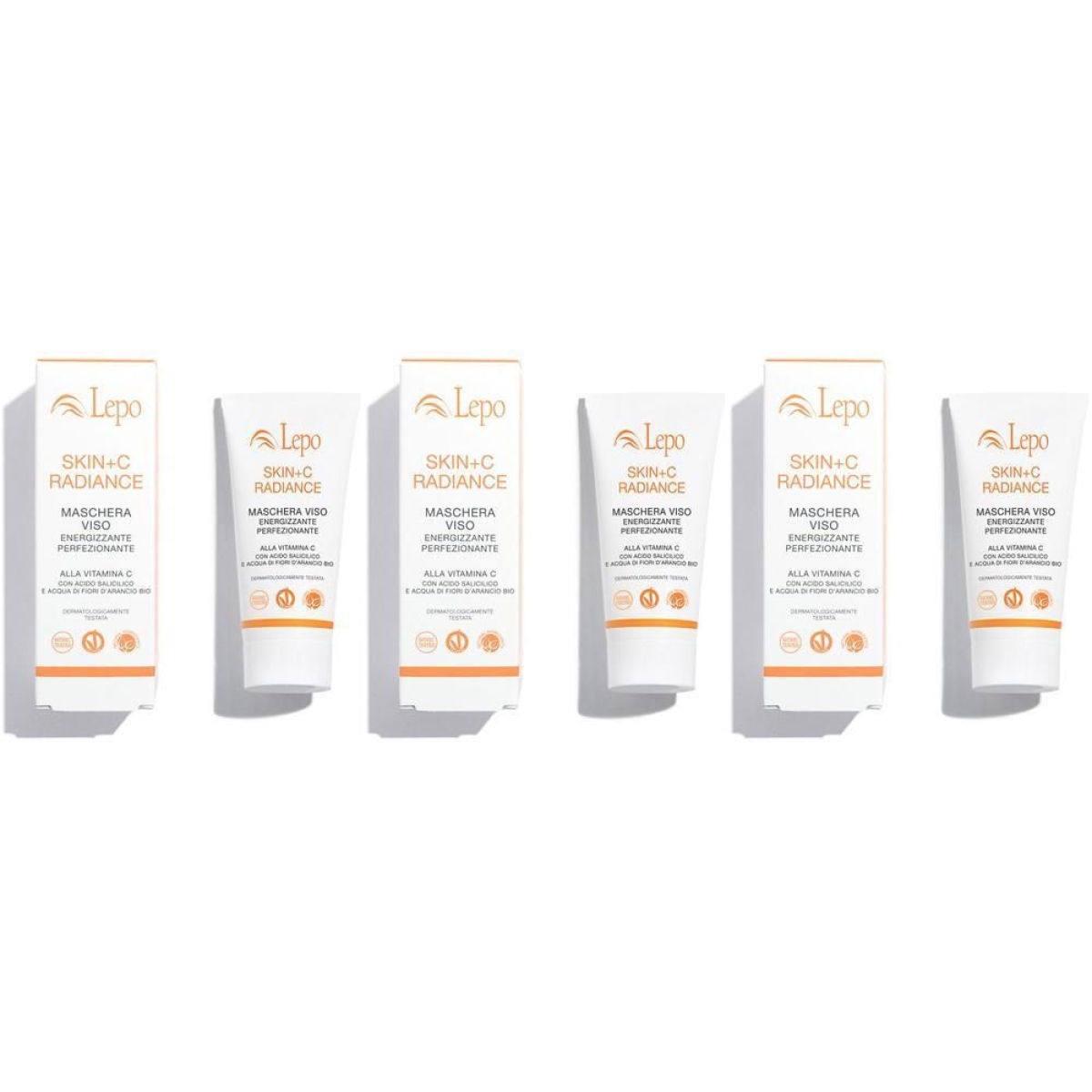 Cerca Offerte di Lepo skin+c radiance maschera viso ultra perfezionante 3x50 ml e acquista online