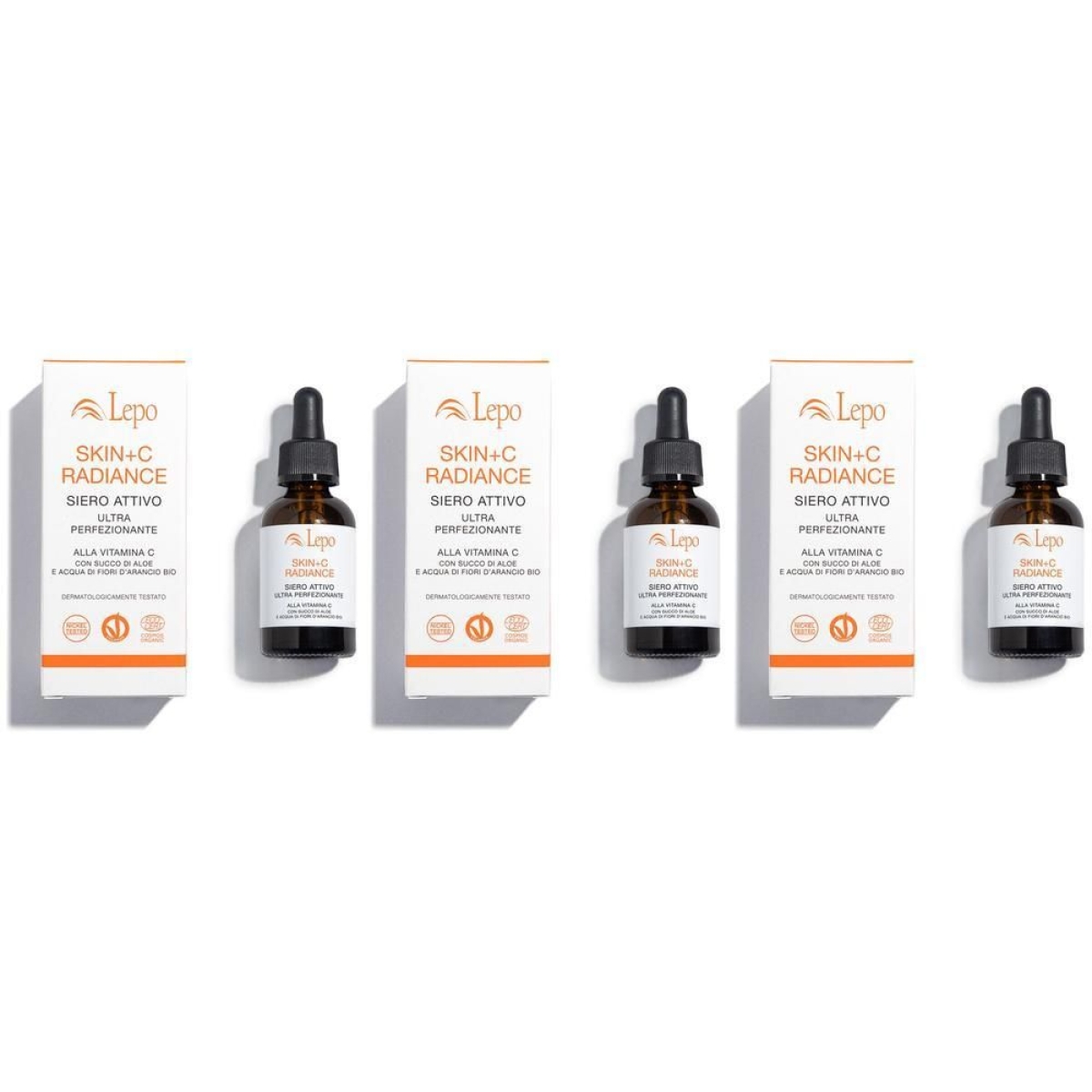 Cerca Offerte di Lepo skin+c radiance siero attivo ultra perfezionante 3x20 ml e acquista online