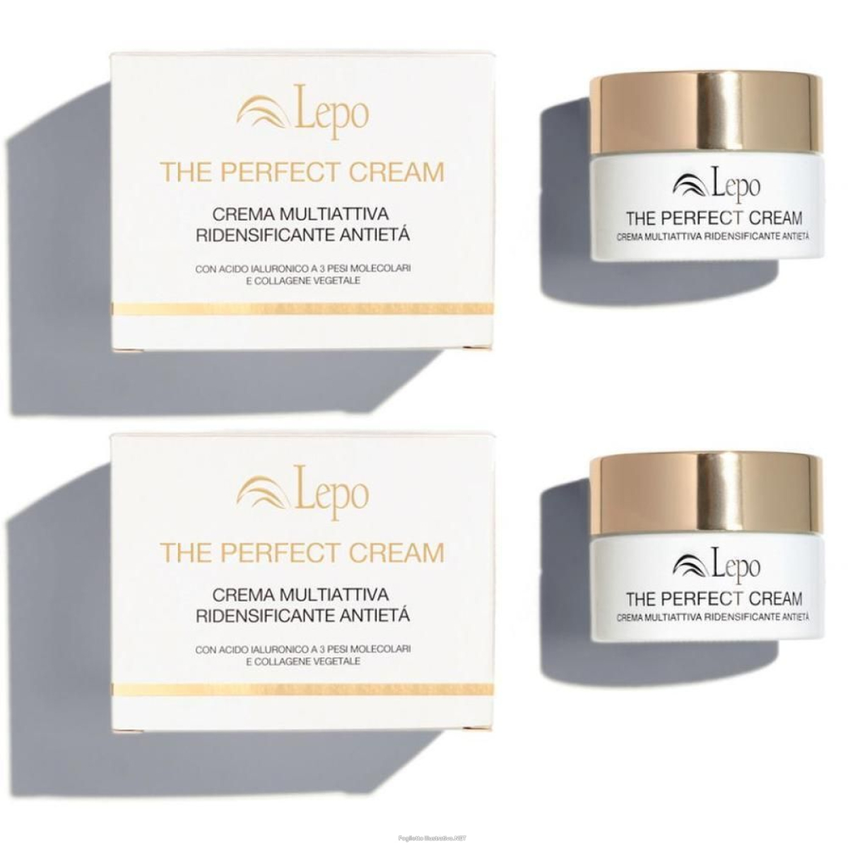 Cerca Offerte di lepo the perfect cream crema multiattiva ridensificante antietà 2x50 m e acquista online