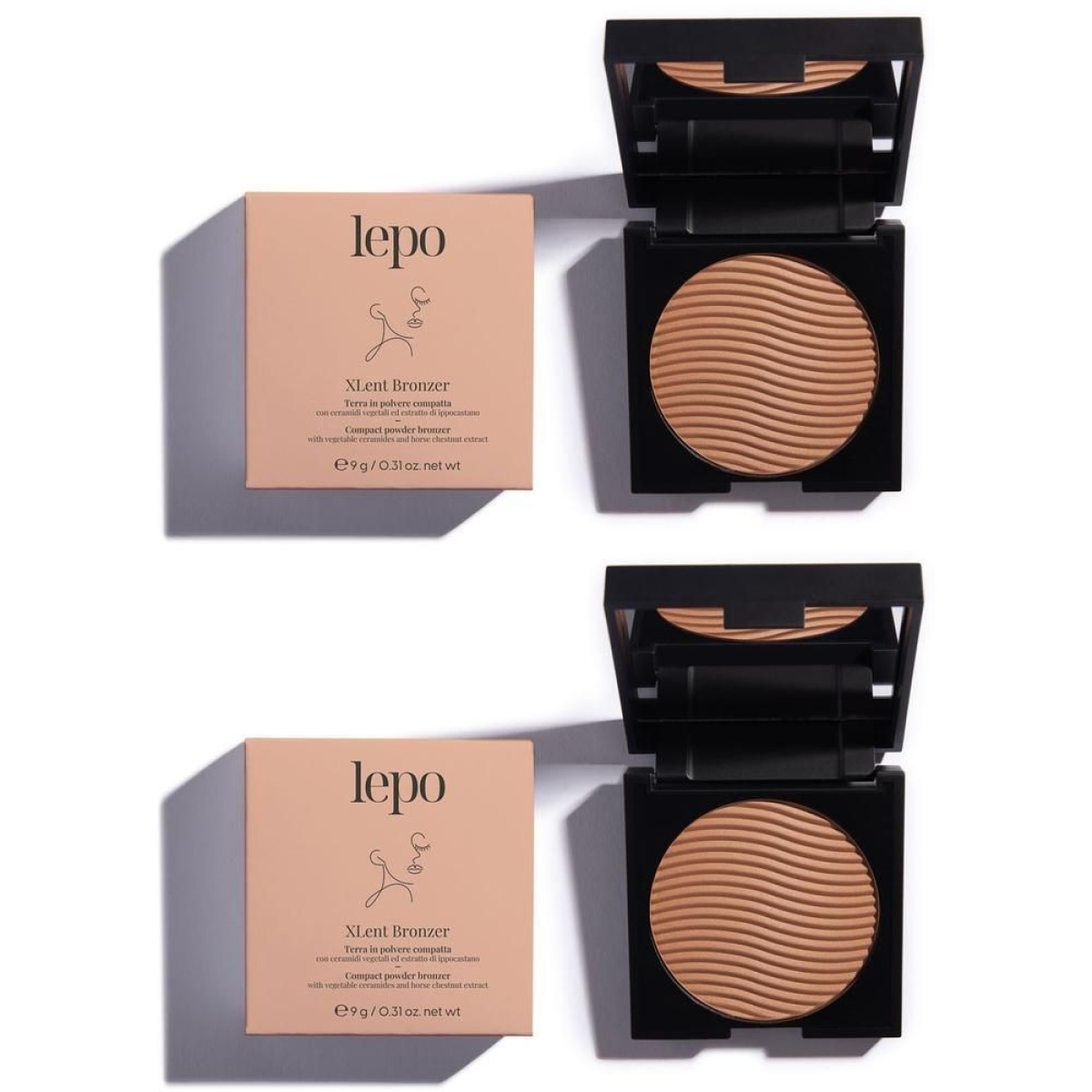 Cerca Offerte di Lepo xlent bronzer terra in polvere compatta nuance 11 2x1 st e acquista online