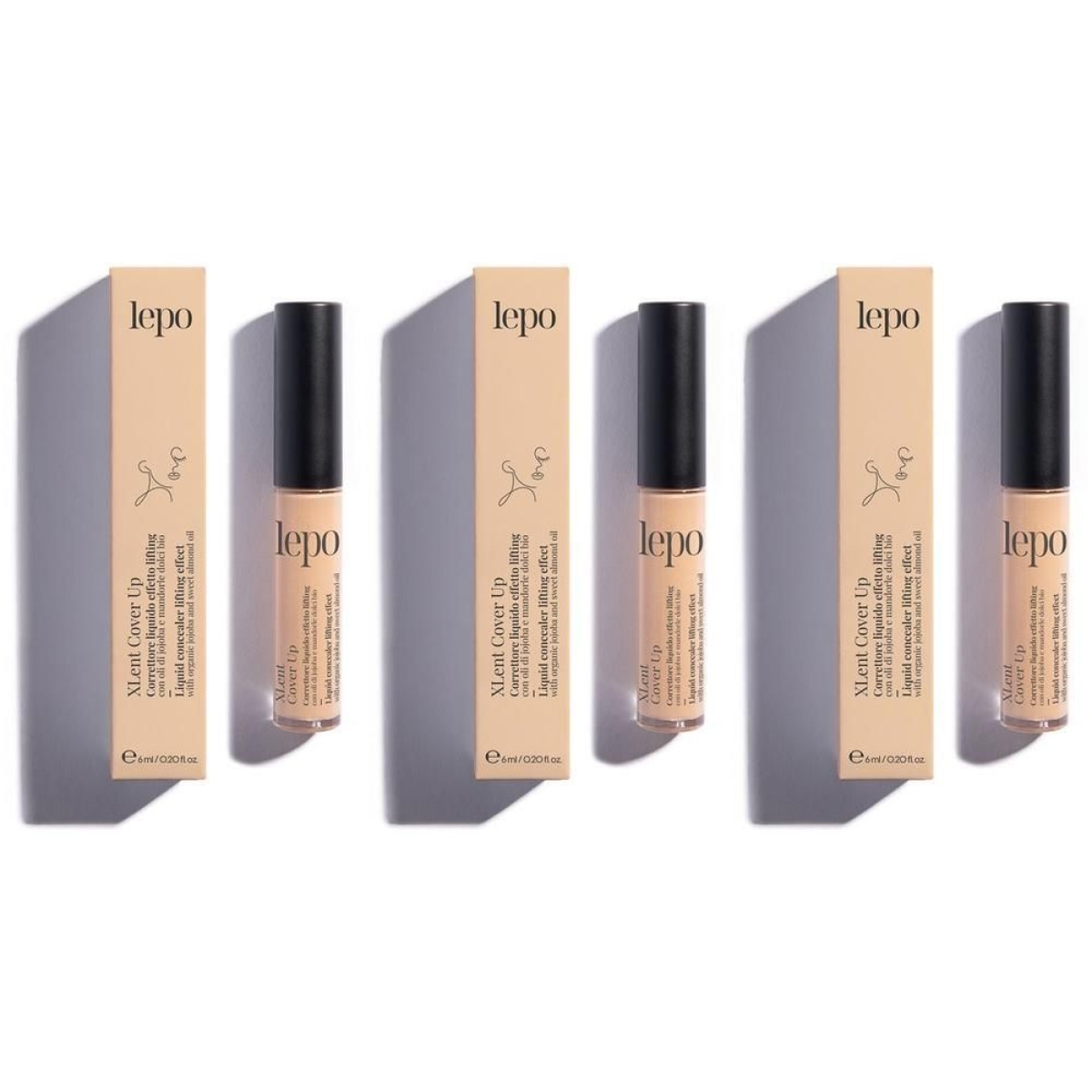 Cerca Offerte di Lepo xlent cover up correttore liquido effetto lifting 3x1 st e acquista online