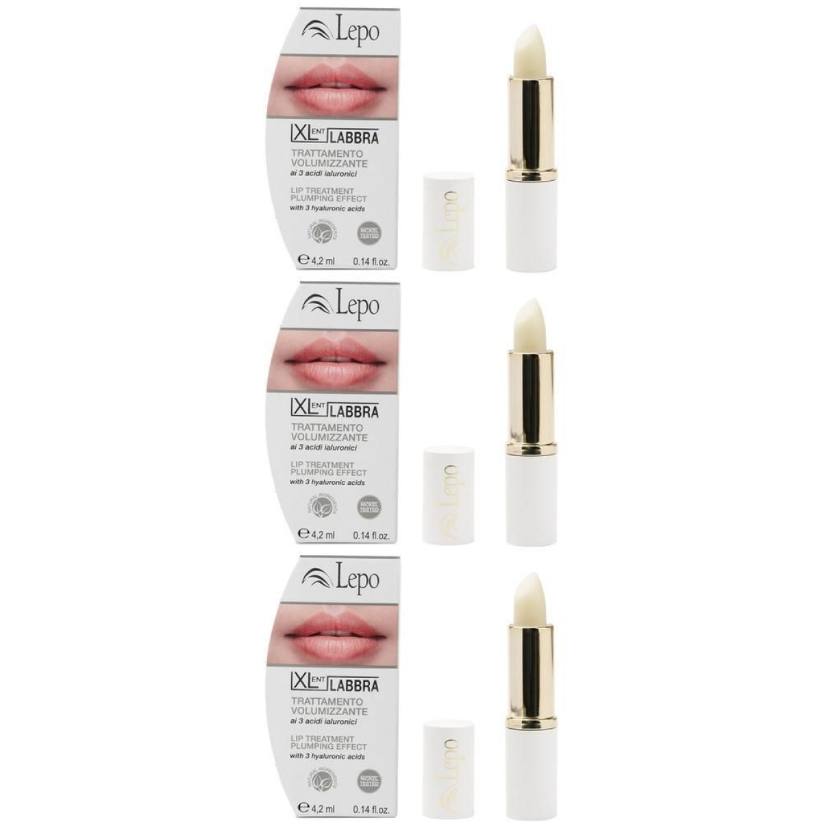 Cerca Offerte di Lepo xlent labbra trattamento labbra volumizzante 3x1 st e acquista online