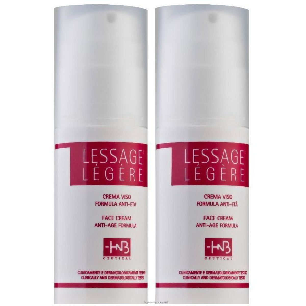 Cerca Offerte di lessage legere 50 ml 2x50 ml crema e acquista online