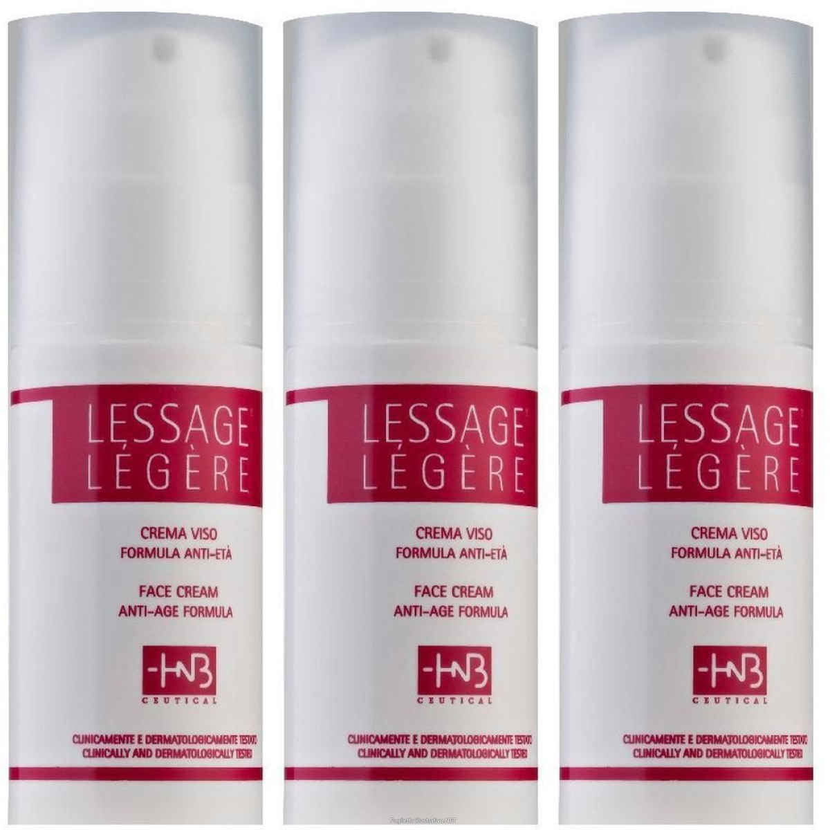 Cerca Offerte di lessage legere 50 ml 3x50 ml crema e acquista online