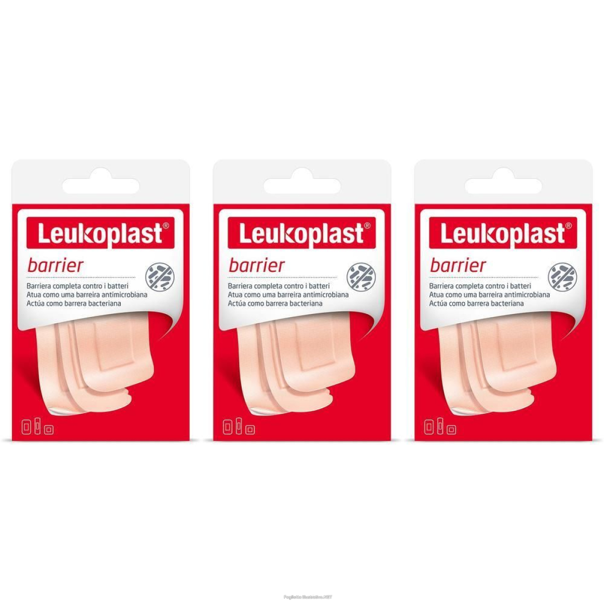 Cerca Offerte di leukoplast barrier cerotti impermeabili barriera contro i batteri 3x20 e acquista online