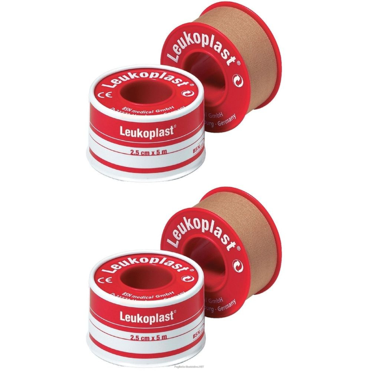 Cerca Offerte di leukoplast® cerotto su rocchetto 2,5 cm x 5 m set da 2 pz e acquista online