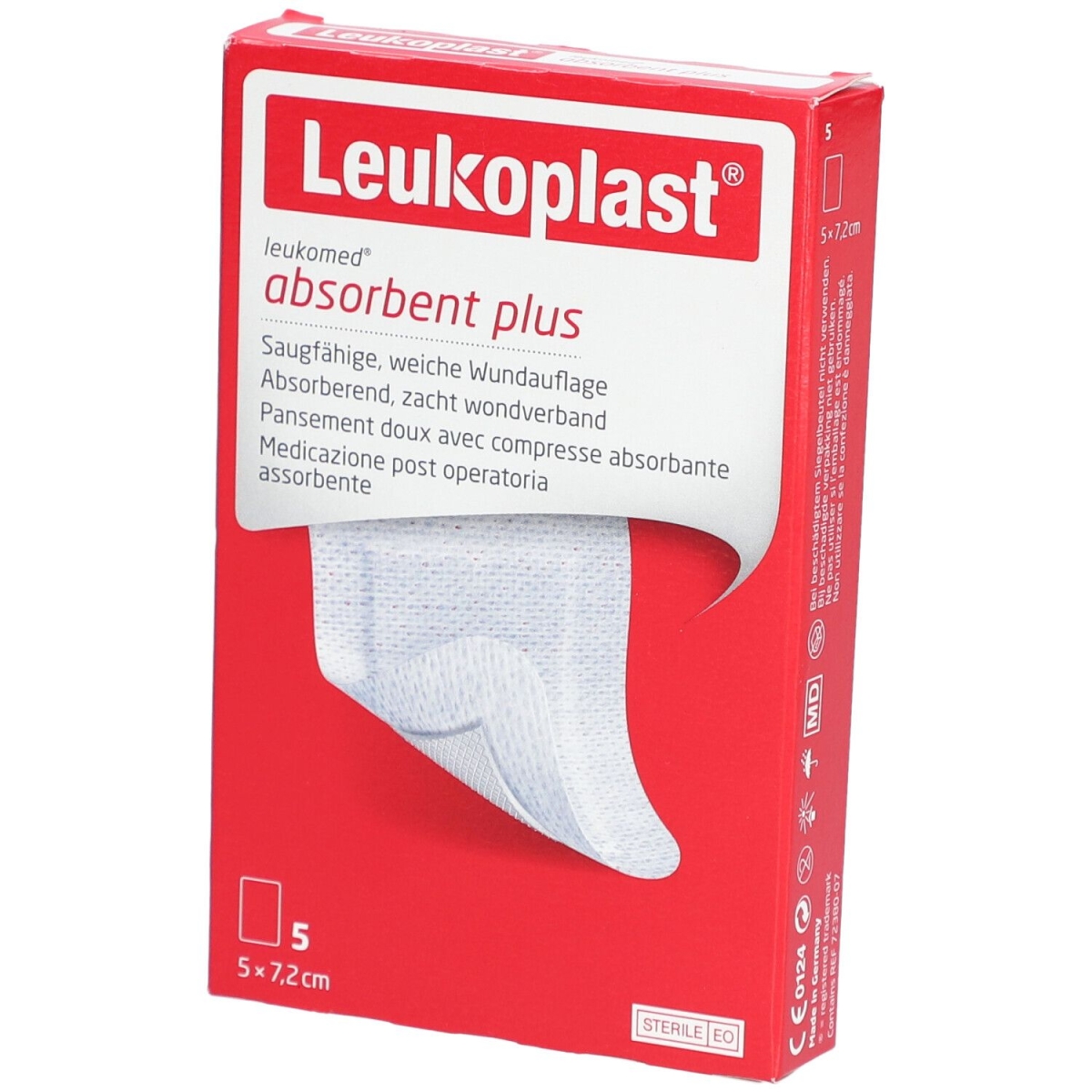 Cerca Offerte di Leukoplast® leukomed® absorbent plus 5 x 7,2 cm pz fasciatura e acquista online