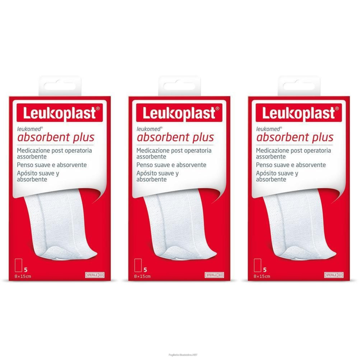 Cerca Offerte di leukoplast leukomed medicazione post-operatoria sterile 3x1 pz cerotto e acquista online