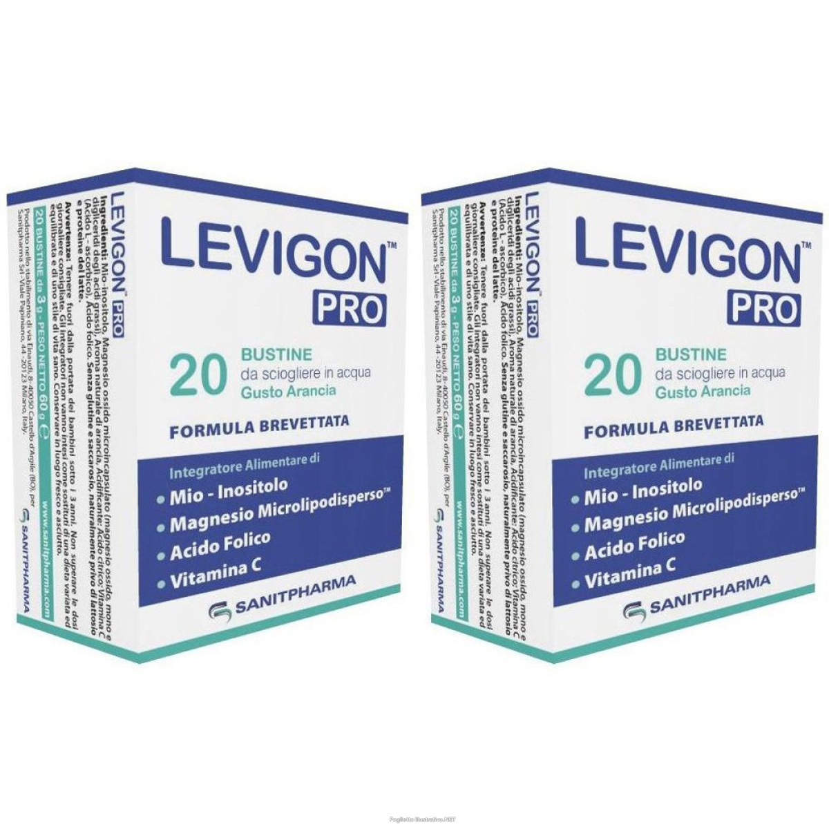 Cerca Offerte di levigon pro 20 bustine da 3 g set da 2 2x20x3 g bustina e acquista online