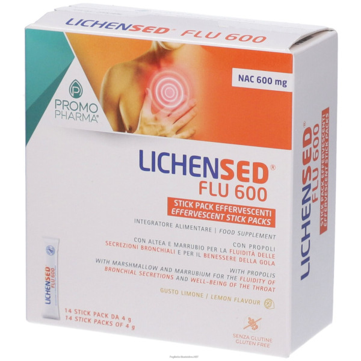 Cerca Offerte di lichensed flu 600 – 14 stick per gola e secrezioni bronchiali e acquista online