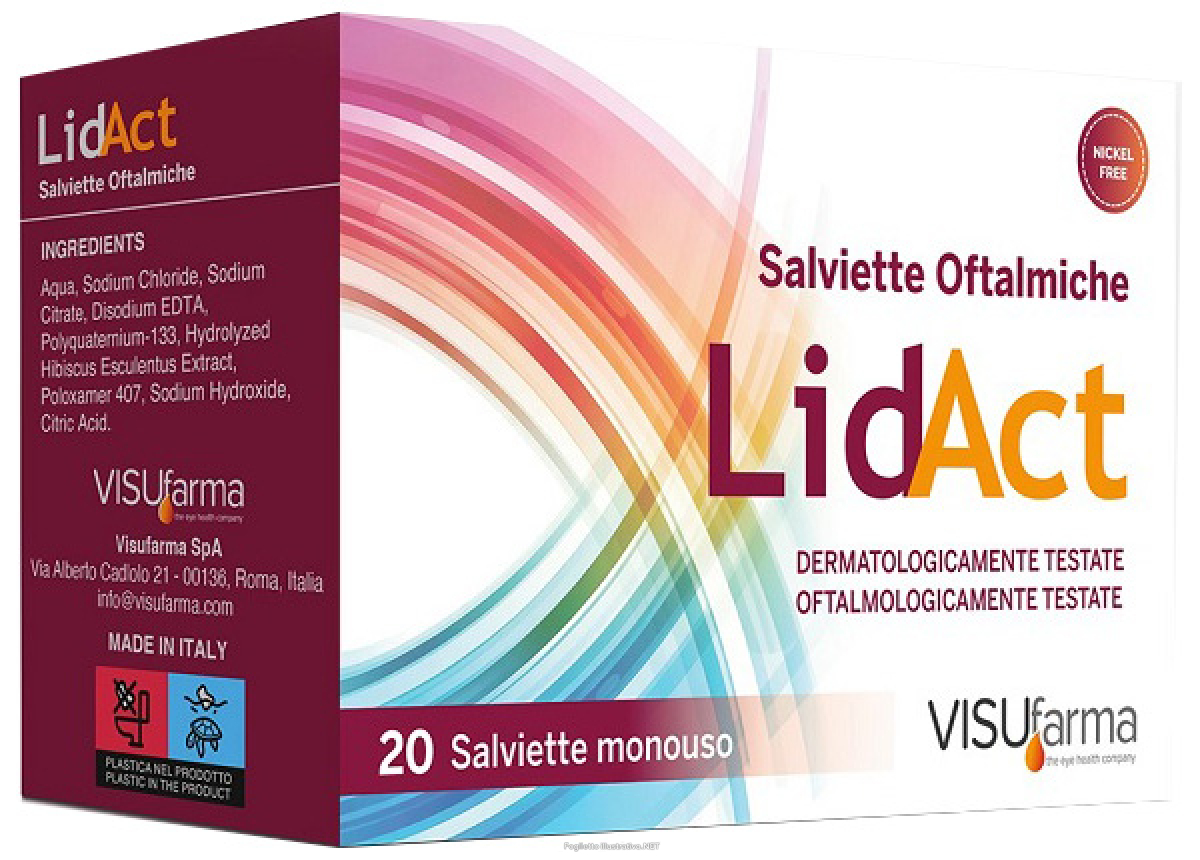 Cerca Offerte di lidact salviette oftalmiche perioculari monouso 20 pezzi e acquista online