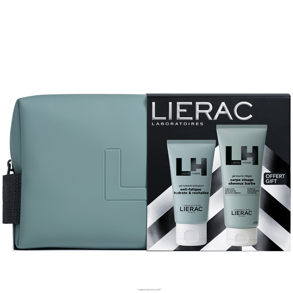 Cerca Offerte di lierac cofanetto di natale uomo 2025 gel idratante - gel viso idratante energizzante 50 ml + gel doccia multifunzione 200 ml + trousse e acquista online