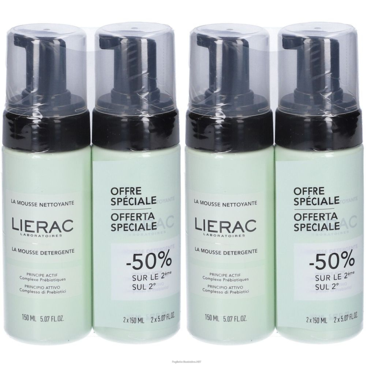 Cerca Offerte di lierac duo mousse detergente set da 2 2x300 ml e acquista online