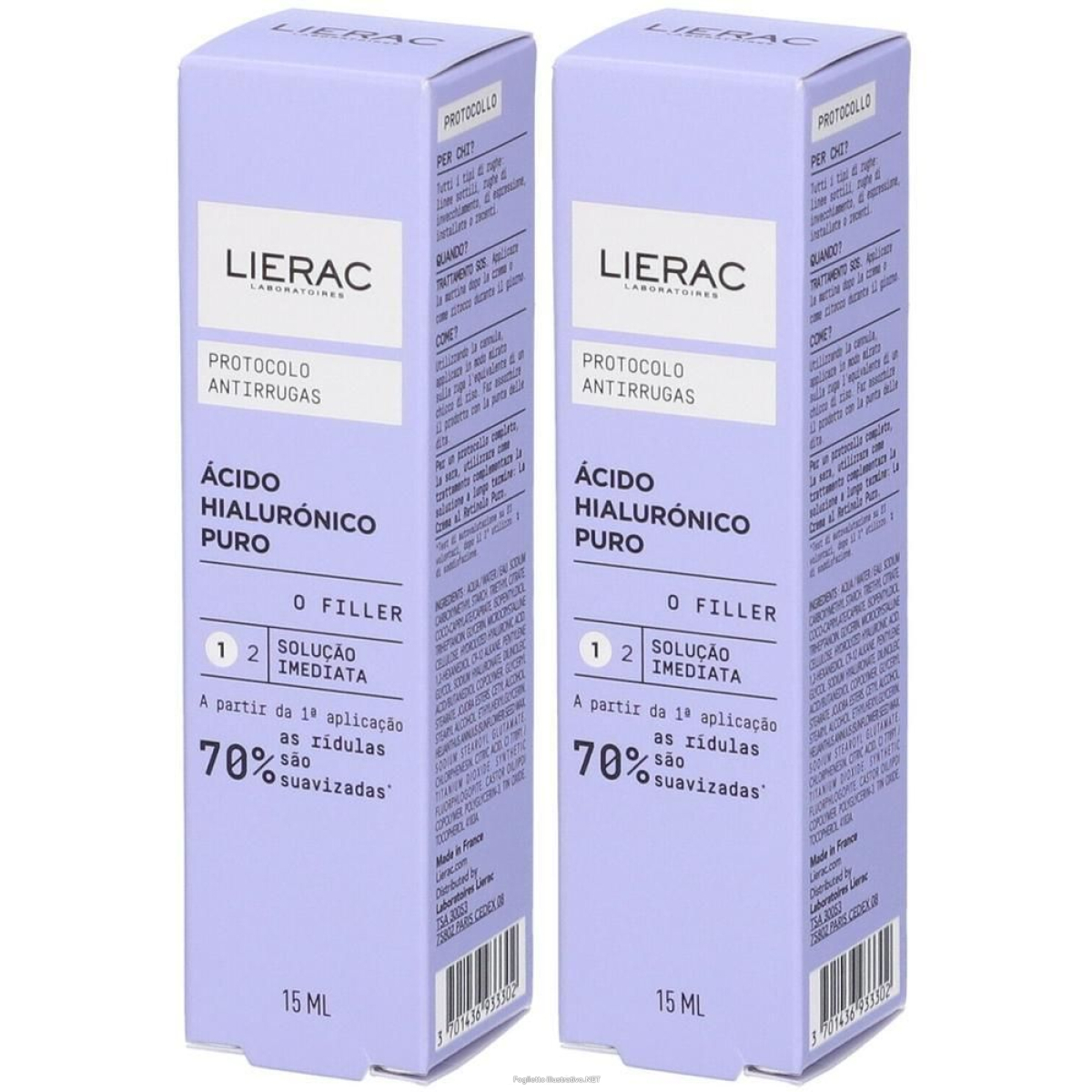 Cerca Offerte di lierac filler protocollo anti-rughe 2x15 ml e acquista online