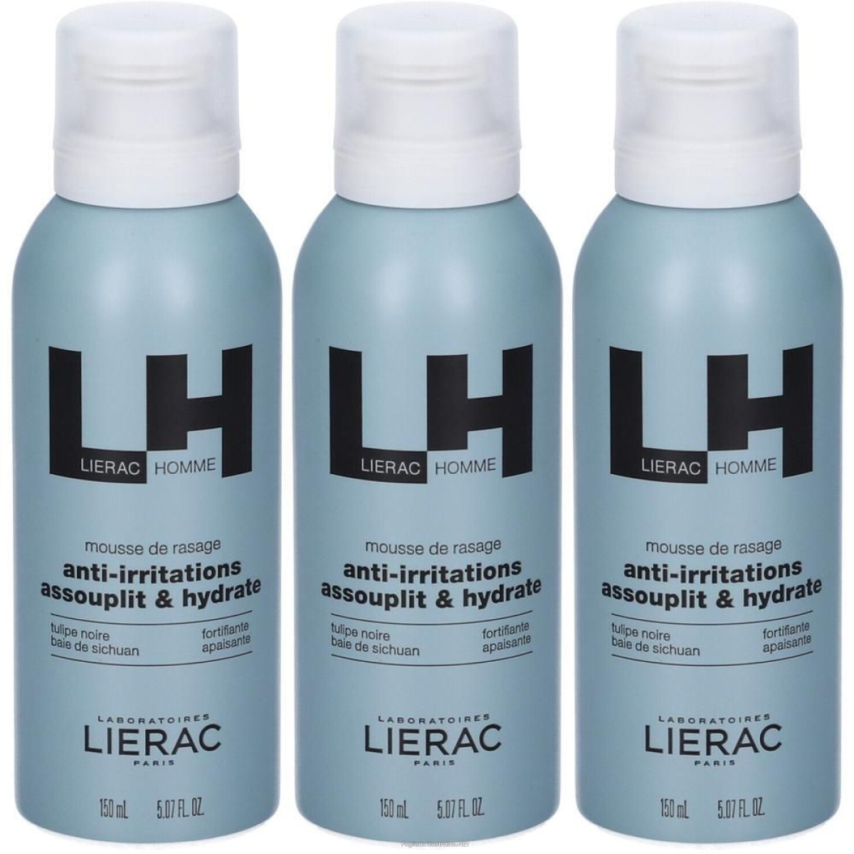 Cerca Offerte di lierac homme mousse rasatura anti-irritazione idratante lenitiva 3x150 e acquista online