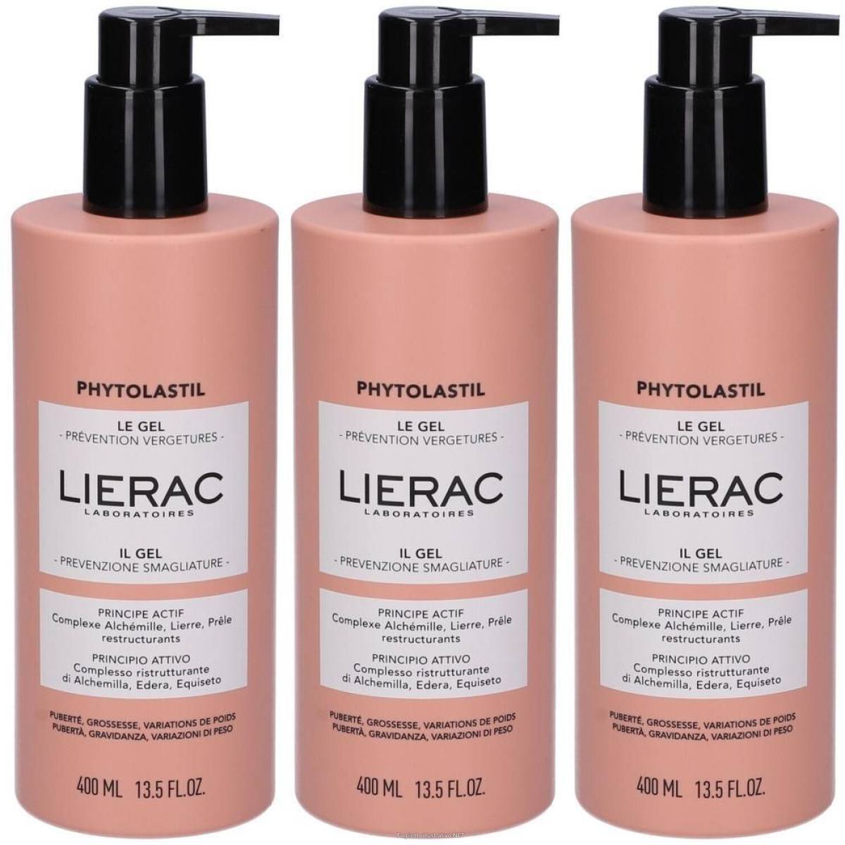 Cerca Offerte di lierac phytolastil the gel 3x400 ml e acquista online