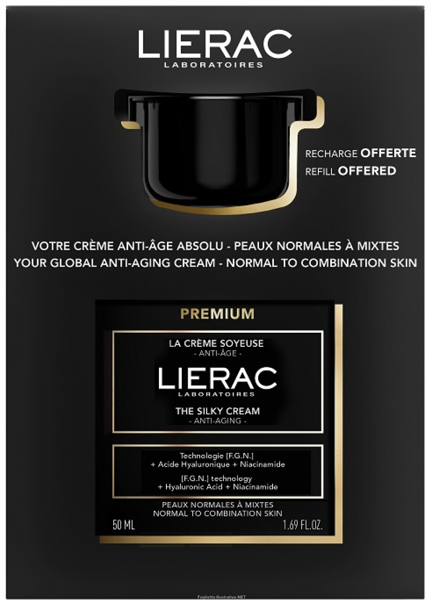 Cerca Offerte di lierac premium coffret crema soyeuse 50 ml + ricarica 50 ml e acquista online