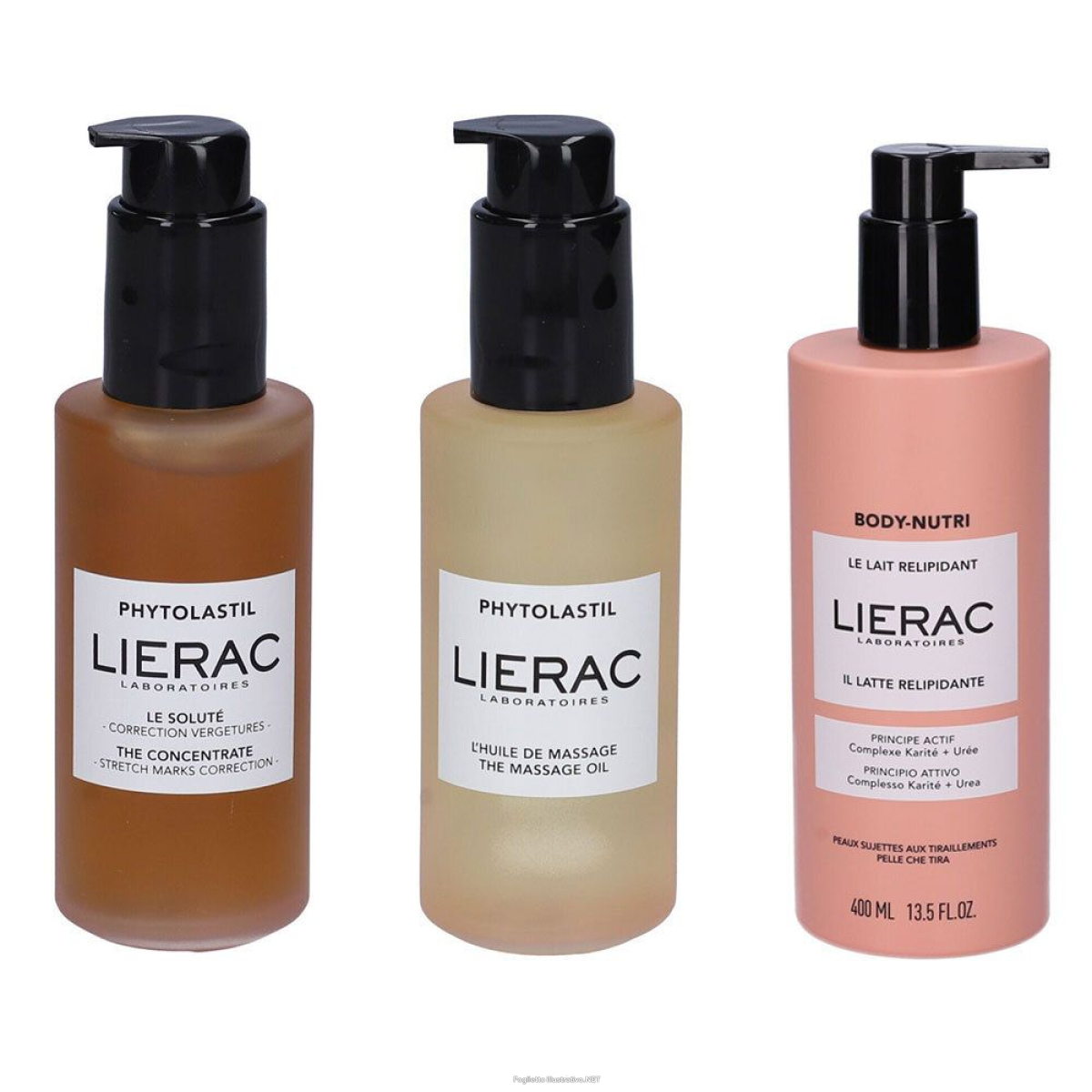Cerca Offerte di lierac set routine corpo mamme 100+100+400 ml e acquista online